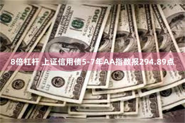 8倍杠杆 上证信用债5-7年AA指数报294.89点