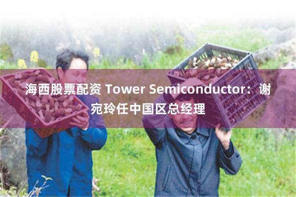 海西股票配资 Tower Semiconductor：谢宛玲任中国区总经理