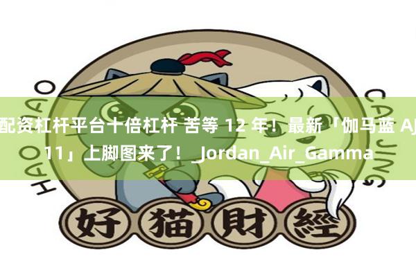 配资杠杆平台十倍杠杆 苦等 12 年！最新「伽马蓝 AJ11」上脚图来了！_Jordan_Air_Gamma